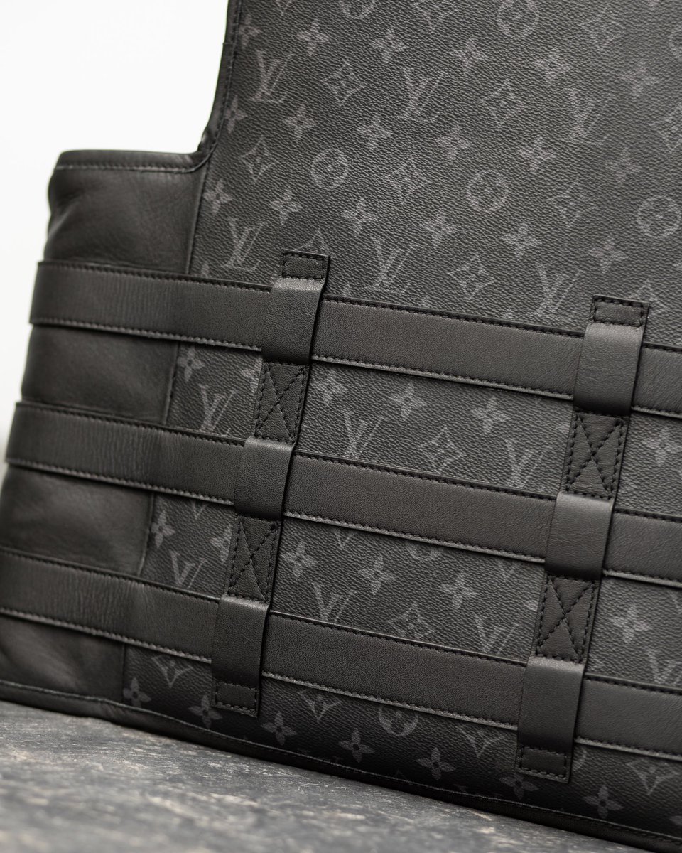 Sheron Barber on X: Cut up a #LouisVuitton #Midnight #Eclipse Duffle bag  and made a #LevelIIIA #bulletproof #vest  / X