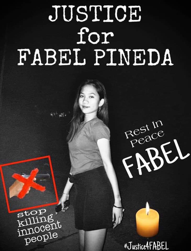 ff6iry's tweet photo. JUSTICE FOR FABEL PINEDA

She filed a rape case against two policemen. On the way home from the station, she got gunned down and shot several times, and people think we’re safe with the Anti-Terror Bill.

She was 15 years old. https://t.co/7NFQfHSmrE