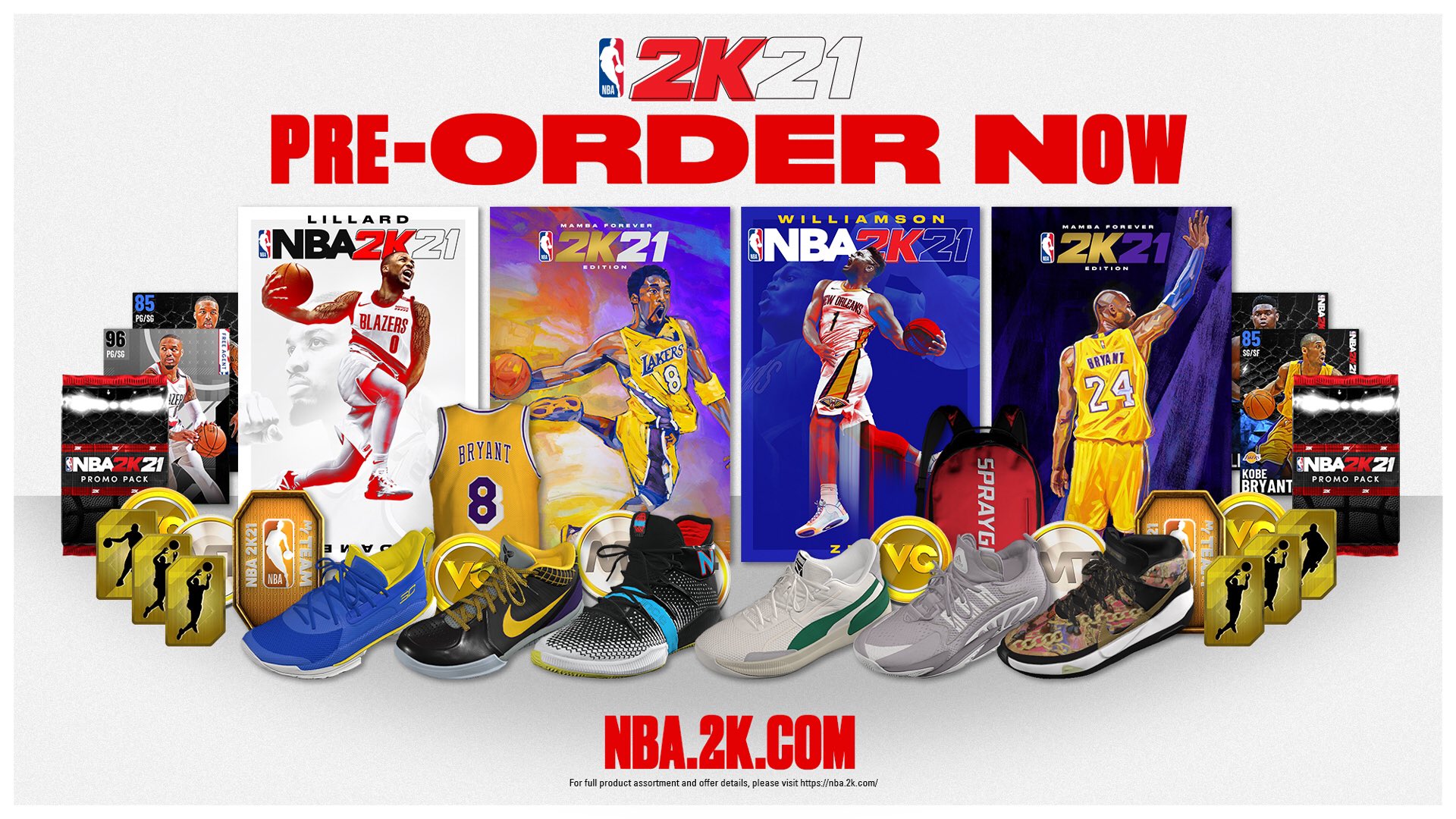NBA 2K21 Presenting Mamba Forever Edition to Remember Kobe Bryant