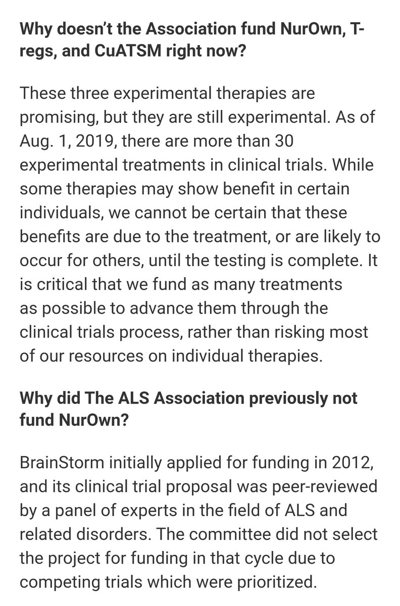 als_now's tweet photo. EVERY ALS LIFE MATTERS! Nobody is a "write off"! Thank @alsassociation for devastating lack of support for NurOwn and T-REGS (two therapies which completely HALTED ALS progression). No funding (or underfunded) going back YEARS. More costly mistakes! #ALS #ENDALS #NUROWN #BUMJOB https://t.co/jfOT8AnPGF