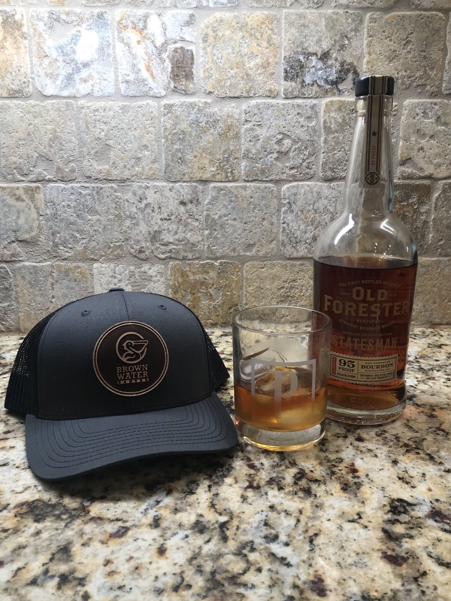 BrownwaterB's tweet photo. BWB hats mix well with Old Forester! What's in your glass? Thanks for the photo @pickard_bert
#brownwaterb #biloxi #oceansprings #diberville #gulfport #pascagoula #mscoastlife #visitmsgulfcoast #secretcoast #gulfofmexico #visitmississippi #bourbon #oldforester https://t.co/yrvZ6WLjOv