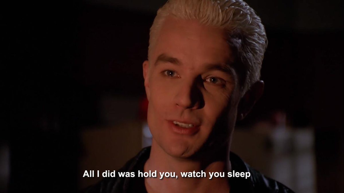 jackiebukharts's tweet photo. buffy confirming the 7x20 scene was the best night of her life too i just cant make this up bang*ls got nothing and spuffys have everything https://t.co/TN4BMvaImv