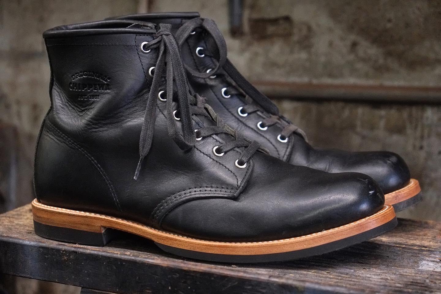 Resole chippewa boots sale