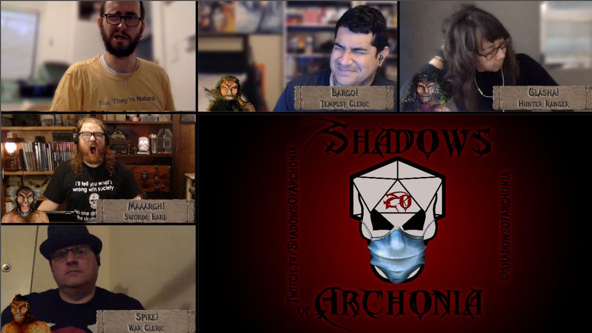 SArchonia's tweet photo. Shadows of Archonia is live with a special all ur-man one shot with guest DM Joshua Roberts! 

Link as always is https://t.co/nCz7RleocA https://t.co/JcIY6p7HUG