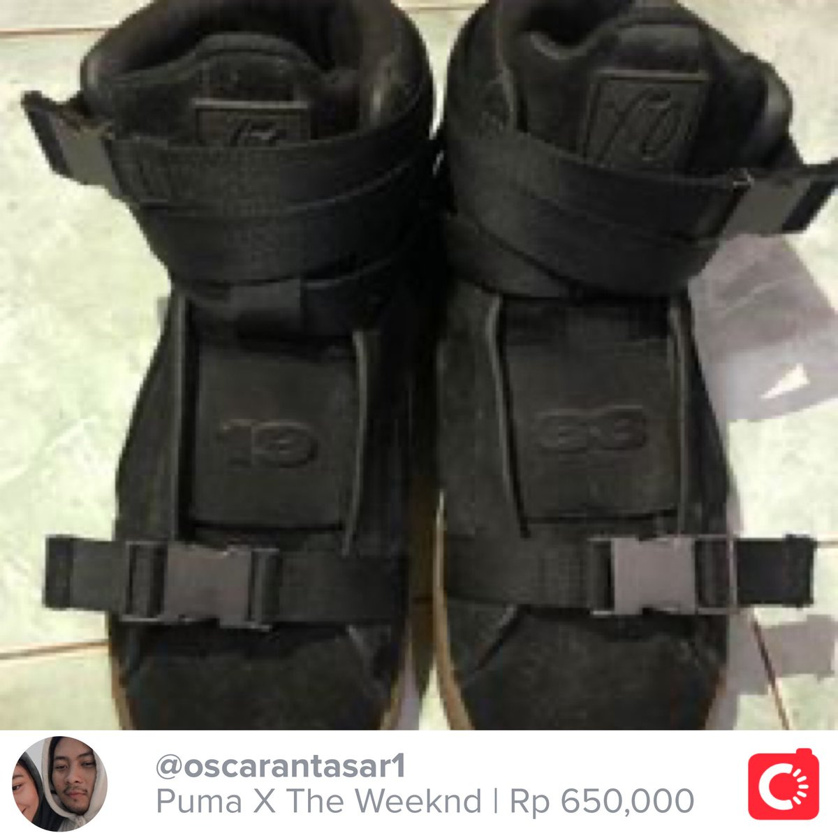Selling Puma X The Weeknd Rp 650,000 carousell.com/p/1018094395 #carousell <a href="/carousell_id/">Carousell Indonesia</a>