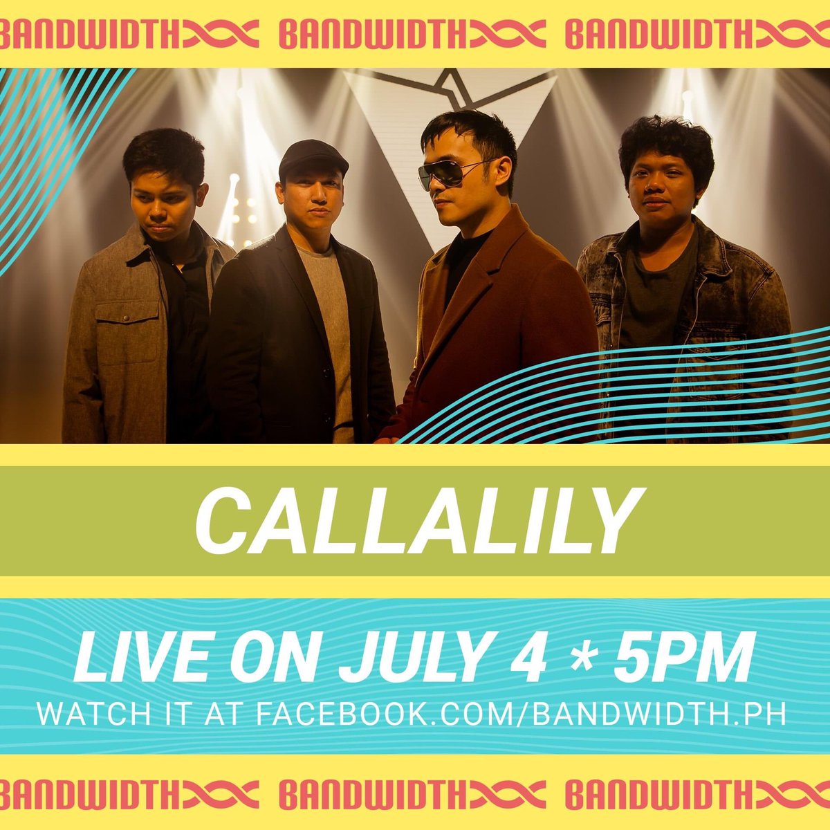 BandwidthPh's tweet image. With more than a decade of songs that dominate the airwaves, @callalilymusic, has made their mark in the music industry. Creating hits such as “Magbalik,” “Pansamantala,” and “Stars.” 

Catch them live on #BandwidthPH

‼️TONIGHT‼️