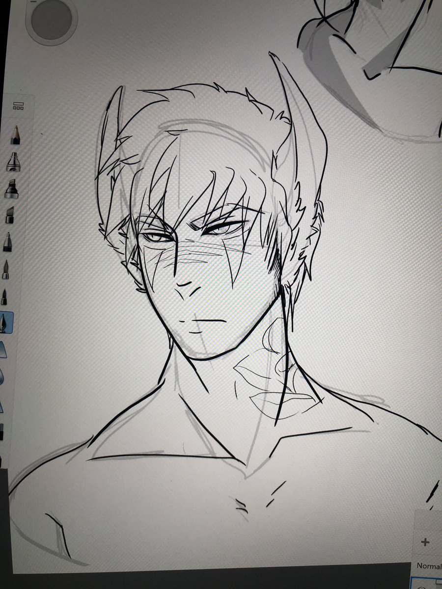 YodaSlim_'s tweet photo. It’s been years since I revisited one of the things that brought absolute joy in my heart. And some good friends brought me back to memory lane. Drew some old OC from memory and I’m impressed I haven’t lost them yet. #tegakie https://t.co/J6rpHvx01w