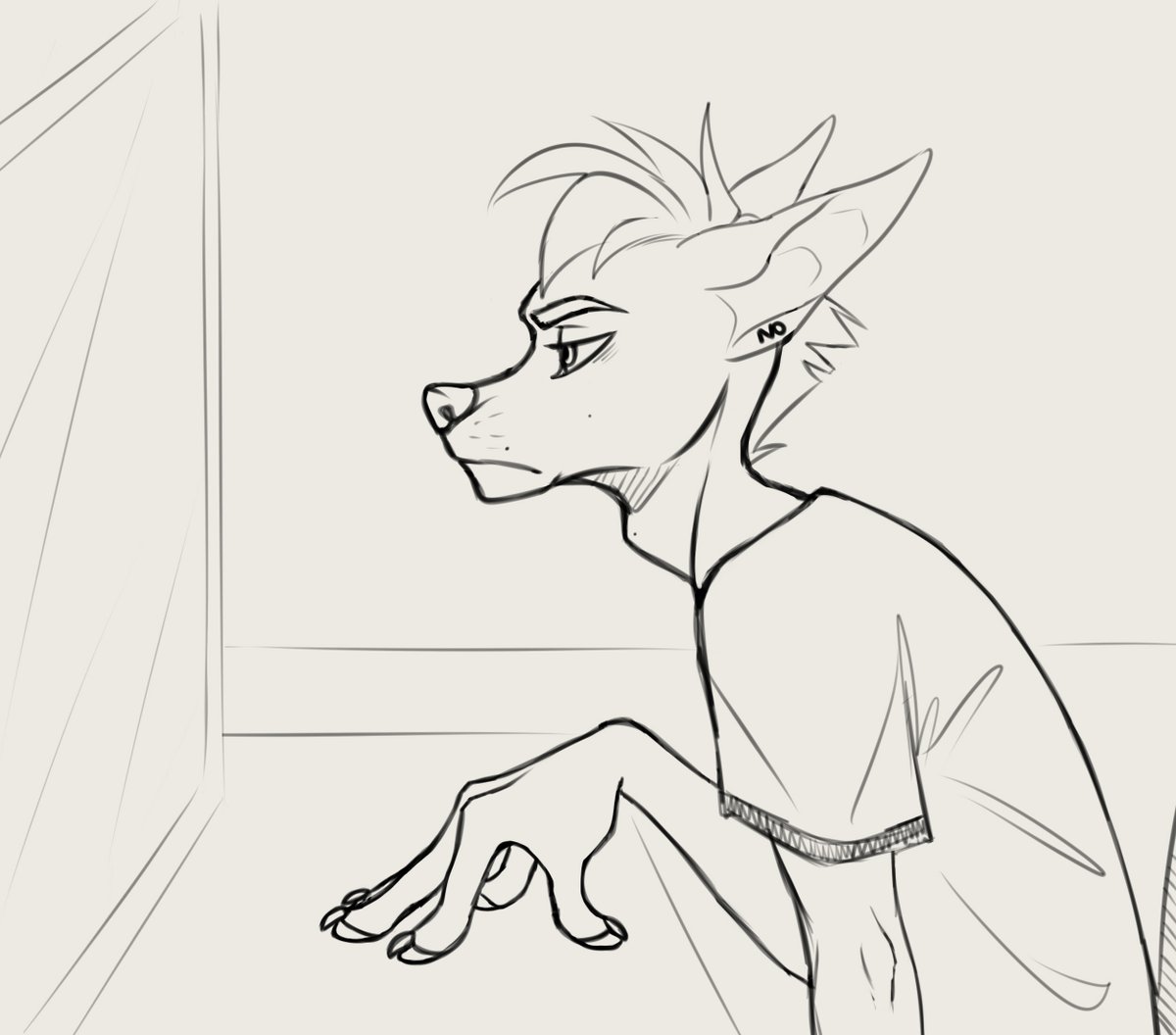 jet_rec's tweet photo. It's me talking to myself and trying to make the right decisions.

#furry #furryart #anthro #originalcharacter #oc #fursona https://t.co/jOjY8rEPtK
