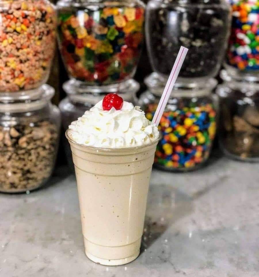Retweet for a shot to win a free double cone or milkshake.