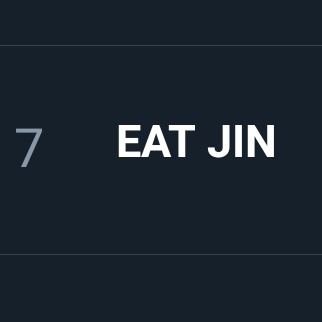 Jin only asked for food recommendations and the Fandom collectively guessed it's happening... now we just WAIT.