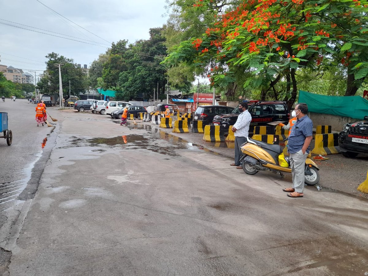 ##Swachh Namaskar🙏
##Morning Inspection
Inspection of Sanitation at Buddha bhavan -DC-BEGUMPET
<a href="/GHMCOnline/">GHMC</a> @KTRTRS <a href="/ZC_Secunderabad/">Zonal Commissioner, Secunderabad Zone, GHMC</a> <a href="/DSecunderabad/">DC-29 SECUNDERABAD</a> <a href="/RAVINDERGOUD321/">Dr.RAVINDERGOUD</a> <a href="/BegumpetDc/">DC-Begumpet</a>
