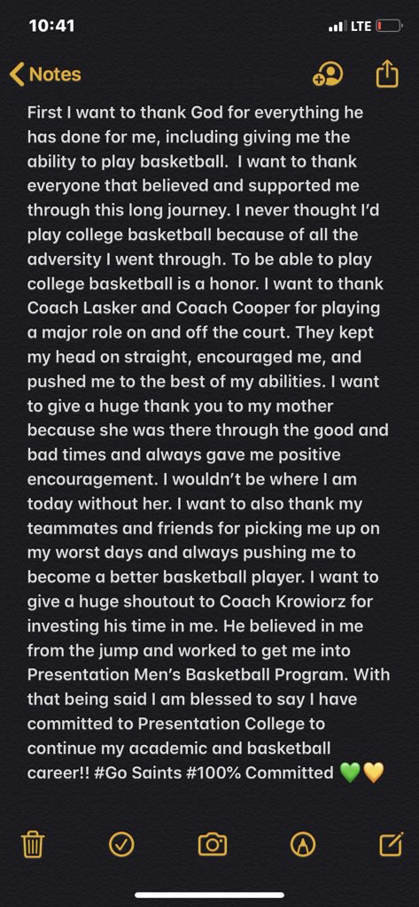 LatrellEllis's tweet photo. Blessed🙏🏾 110% Committed 💛💚❗️ 
@CoachKrowiorz @Toni_Phroze14 @HSTrojanHoops @_LRL3 
#LongLiveCoachCoop🖤🕊 https://t.co/89H6GwfKOo