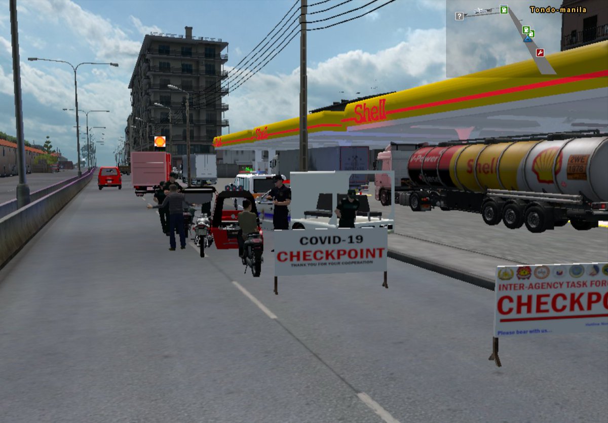 aproduction_a's tweet photo. PhilippineMap v2.0
Check point for covid 19.
#AAproductionPH
#AAPM
#ETS2PH https://t.co/PaDA0ns8TM