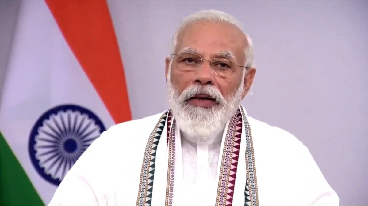 Buddhism teaches respect.
Respect for people.
Respect for the poor.
Respect for women.
Respect for peace and
non-violence.
Therefore, the teachings of Buddhism are the means to a sustainable planet: PM @narendramodi https://t.co/noI0Qgf0AW