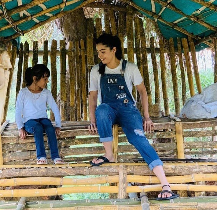 My goddess rashmikha  @iamRashmika My best wishes to your family "You can achieve every single one of your goals by working hard and never giving up."You are my inspiration always Lots of love    love's you worship you, your sincere fan  @iamRashmika  #RashmikaMandanna