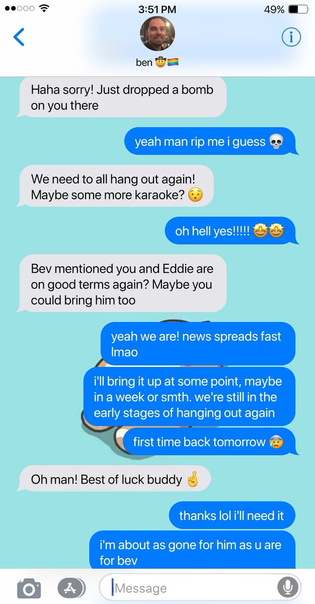 181 》 loving ben hours ♡( richie's phone )