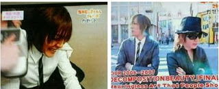 Ychan77777's tweet photo. I don't have this video, so I'll give you an explanation.
Chukyo Television February 23, 2007

Title
"Ruki and Kai went to a maid massage!"
The two of us walked to the store in Osu, Nagoya.

Kai
knock open a store door

maid
Welcome home, master.

Ruki
I'm home.

Kai
I'm home. lo https://t.co/btNeCV5Jq1