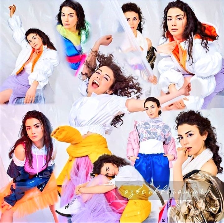 CastleVivita's tweet photo. She's a limited edition, there's only one Özge. She's a wonderful girl... her personality and energy are part of her style. As we can see, make up only magnifies Özge's beauty that already exists. #ÖzgeYağiz💜💛💙💚🧡 #FEMALEmagazinecover📸♀️
#interview2020 #rainbowoutfit🌈 #ÖYFC https://t.co/XkMF33JKY6