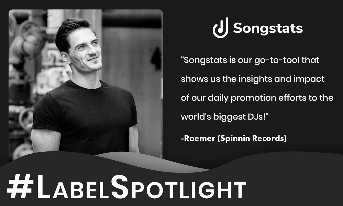 SongstatsApp's tweet photo. “Songstats is our go-to-tool that shows us the insights and impact of our daily promotion efforts to the world’s biggest DJs!”
-𝐑𝐨𝐞𝐦𝐞𝐫 (𝐒𝐩𝐢𝐧𝐧𝐢𝐧 𝐑𝐞𝐜𝐨𝐫𝐝𝐬)
#LabelSpotlight @Roemerhasit @spinninrecords https://t.co/TfYymQTxCf