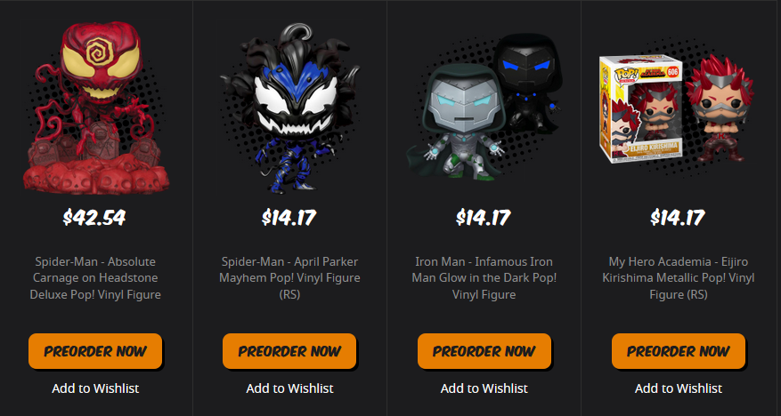 funko pop absolute carnage