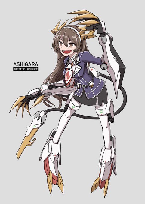 「brown hair mecha musume」 illustration images(Latest)