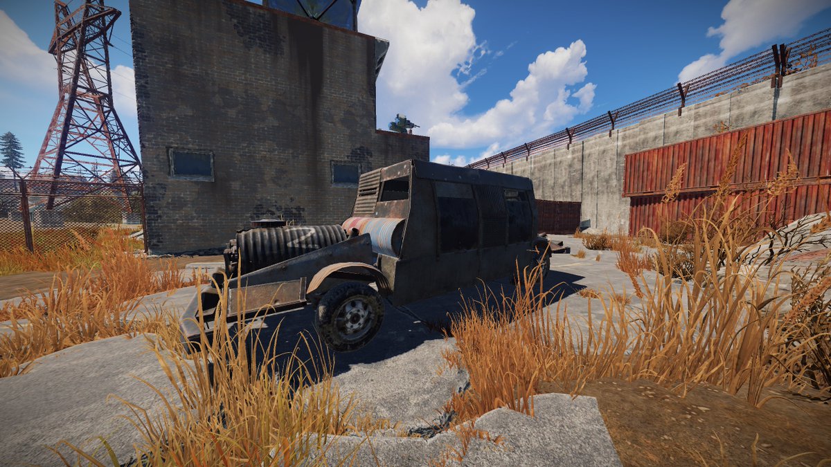 imBernE's tweet image. Easily one of the best updates @playrust has done. Had so much fun putting this beast together, fully armored with dual engines.