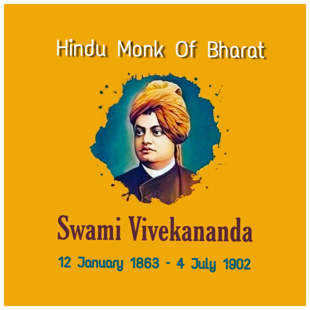 Guru20024's tweet photo. Remembering Social reformer , Hindu Monk Of Bharat 
SWAMI VIVEKANANDA , on their death anniversary 🕉️
#hindumonk 
#swamivivekanand https://t.co/WQeonp1l7L