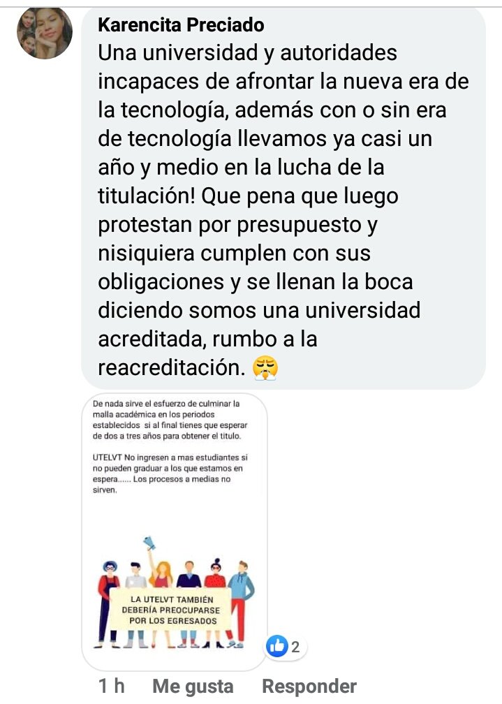 voltergodoy's tweet photo. @ces_ec @Vice_Ec @Educacion_Ec @EduSuperiorEc @Caces_Ec @DDHH_Ec . Estudiantes que a 2 años de haberse incorporado no reciben su título. Esta es la realidad de la Universidad técnica Luis Vargas Torres de Esmeraldas. Los estudiantes están a la merced de nadie. https://t.co/VqpprvvA5G