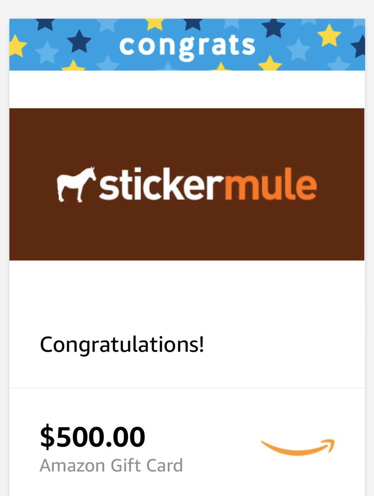 Bent_SWPopLover's tweet photo. Thank you @stickermule for the incredible generosity to give back to your followers!
I’m still in shock that I won 🤯 

Keep up the awesome work!

You could win too by following them &amp; RTing their daily tweets!
Go check it out!

#MuleWinners https://t.co/m8ObAOTznb