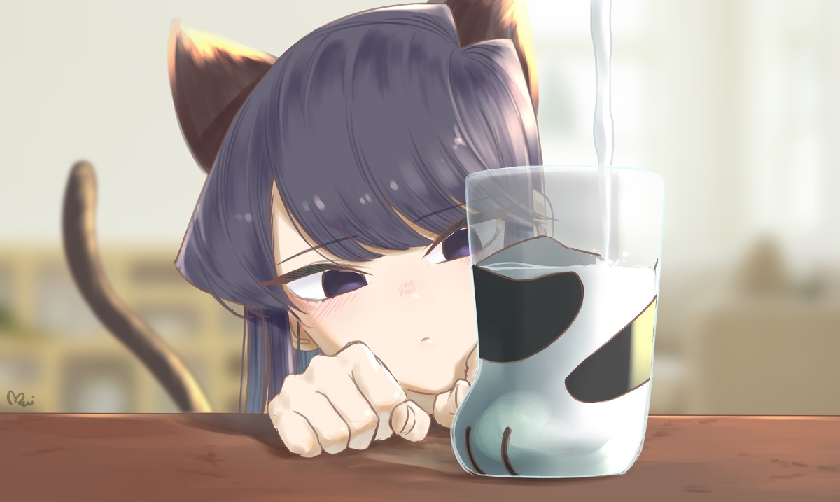 まだかな……？ #古見さん #古見さんはコミュ症です #古見硝子 #猫耳