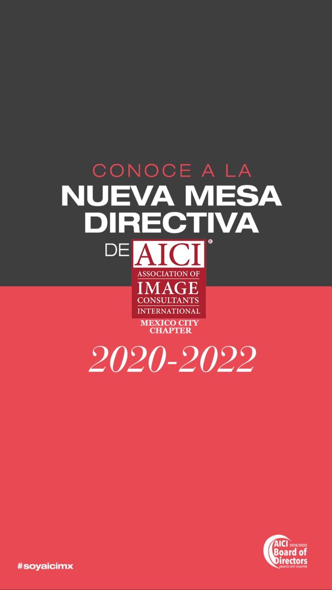 ¡Hola! A través de este medio te informo que mi mesa directiva y yo estaremos trabajando para ti. ¡Gracias por la confianza que has puesto en mi, tu apoyo y cariño! #soyAICImx