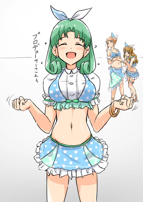 まつりのSSRもへそ出しだった世界線 #徳川まつり 
