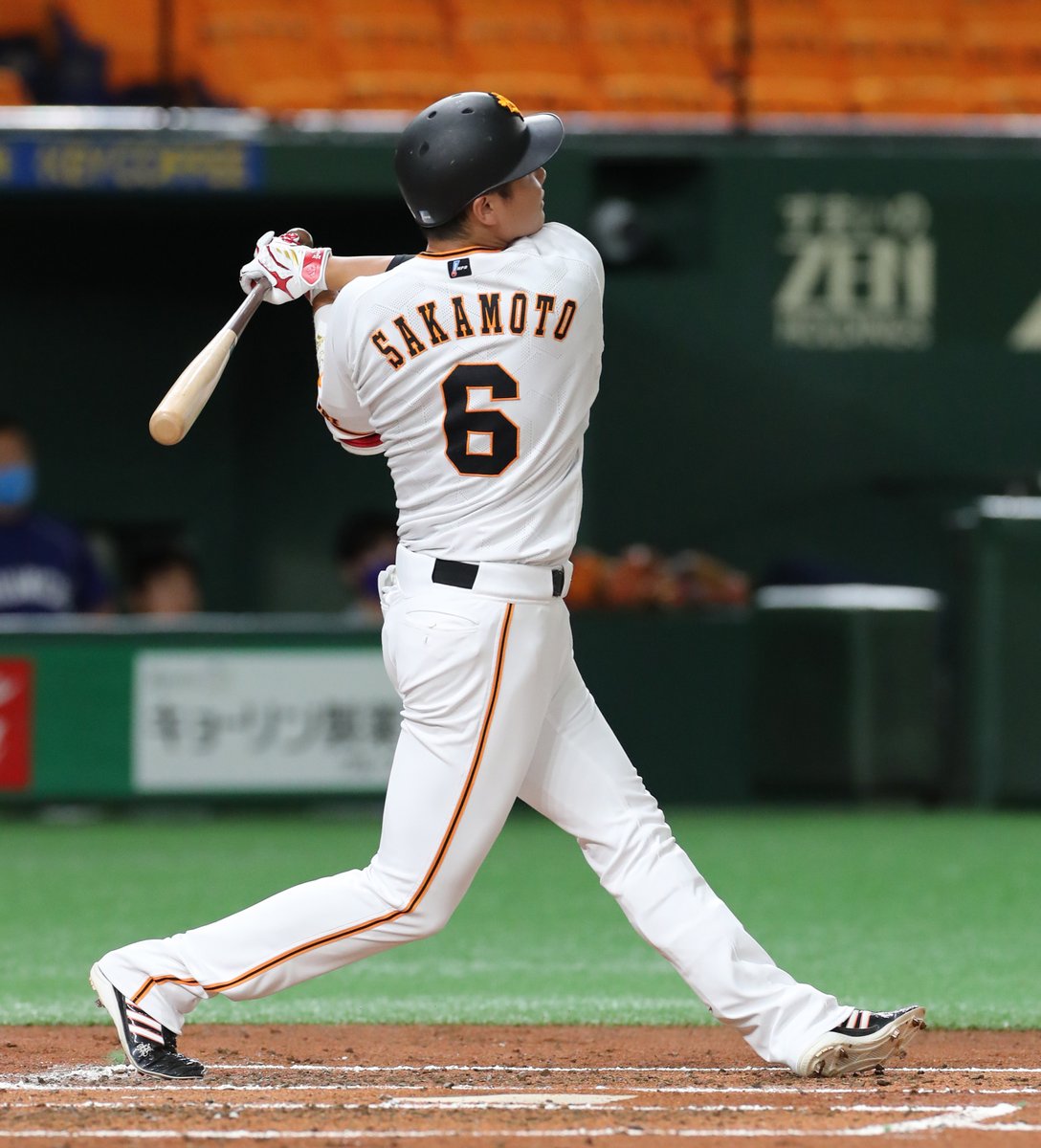 🔥#熱闘撮って出し🔥】 #坂本勇人 選手が2戦連発アーチ。打った瞬間