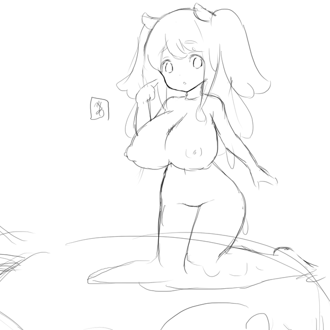 skeb次の途中おっぱい 