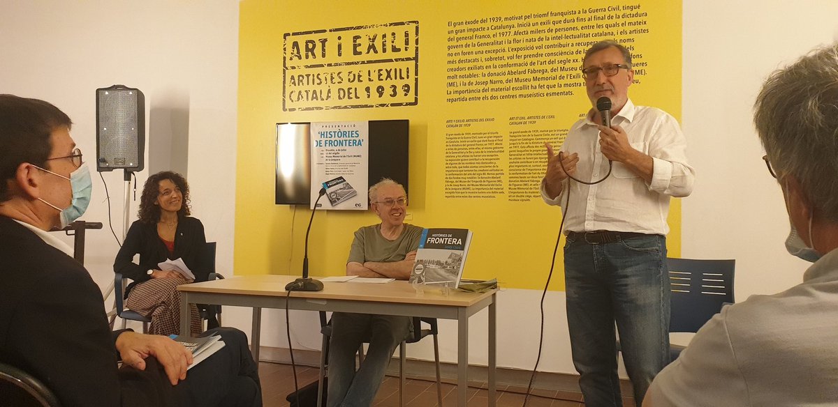 Josep Maria Bernils (@jmbernils) on Twitter photo Primer acte al <a href="/museuexili/">MUME (La Jonquera)</a> amb la presentació del llibre Històries de frontera, de Josep Clara, relats amens del que passava als Pirineus en relació a les activitats lícites i no lícites als segles XIX i XX. Un nou llibre del territori publicat per Editorial Gavarres. Primer acte al <a href="/museuexili/">MUME (La Jonquera)</a> amb la presentació del llibre Històries de frontera, de Josep Clara, relats amens del que passava als Pirineus en relació a les activitats lícites i no lícites als segles XIX i XX. Un nou llibre del territori publicat per Editorial Gavarres.