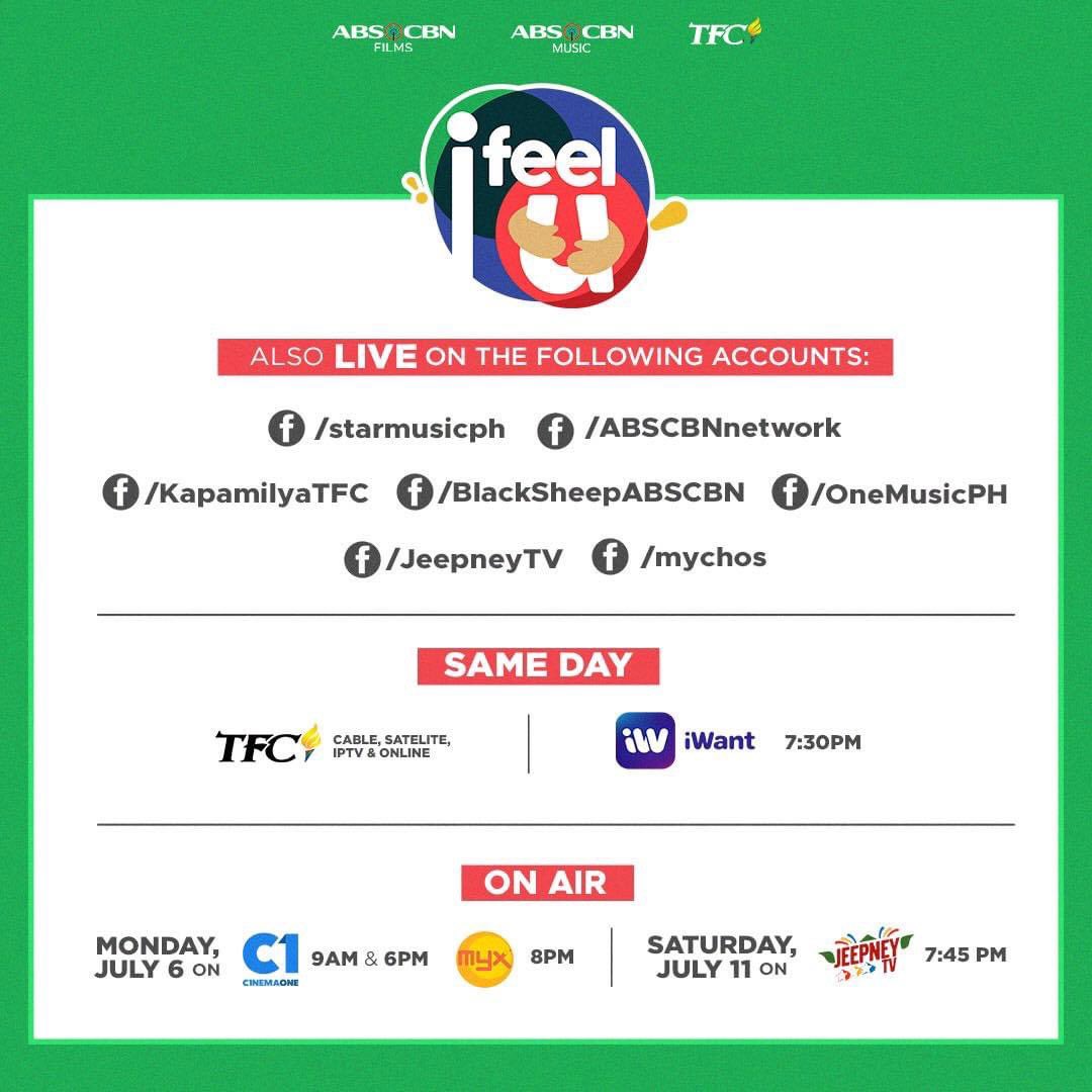 kendreeph's tweet photo. Time to warm-up the body dahil makakasabay natin sa kwentuhan at sayawan sina AC Bonifacio at Ken San Jose sa #IFeelU! #IFeelUrMoves

BUKAS ng 9:30 AM and 5 PM only on the official Facebook and YouTube page of ABSCBN Films (https://t.co/s99x4NiHqE, https://t.co/RFiBG071KR) https://t.co/DIWPi7cFbC