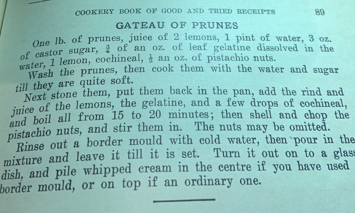 BernardZuel's tweet photo. Nothing says “perfect way to end any meal” like gateau of prunes. I wonder if grandmother-in-law ever made it. #keepsyouregular. https://t.co/tvE9BfT2k5