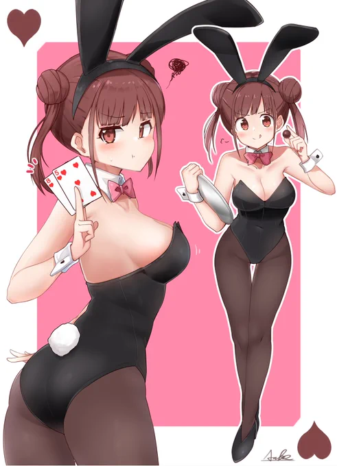 バニーな智代子 