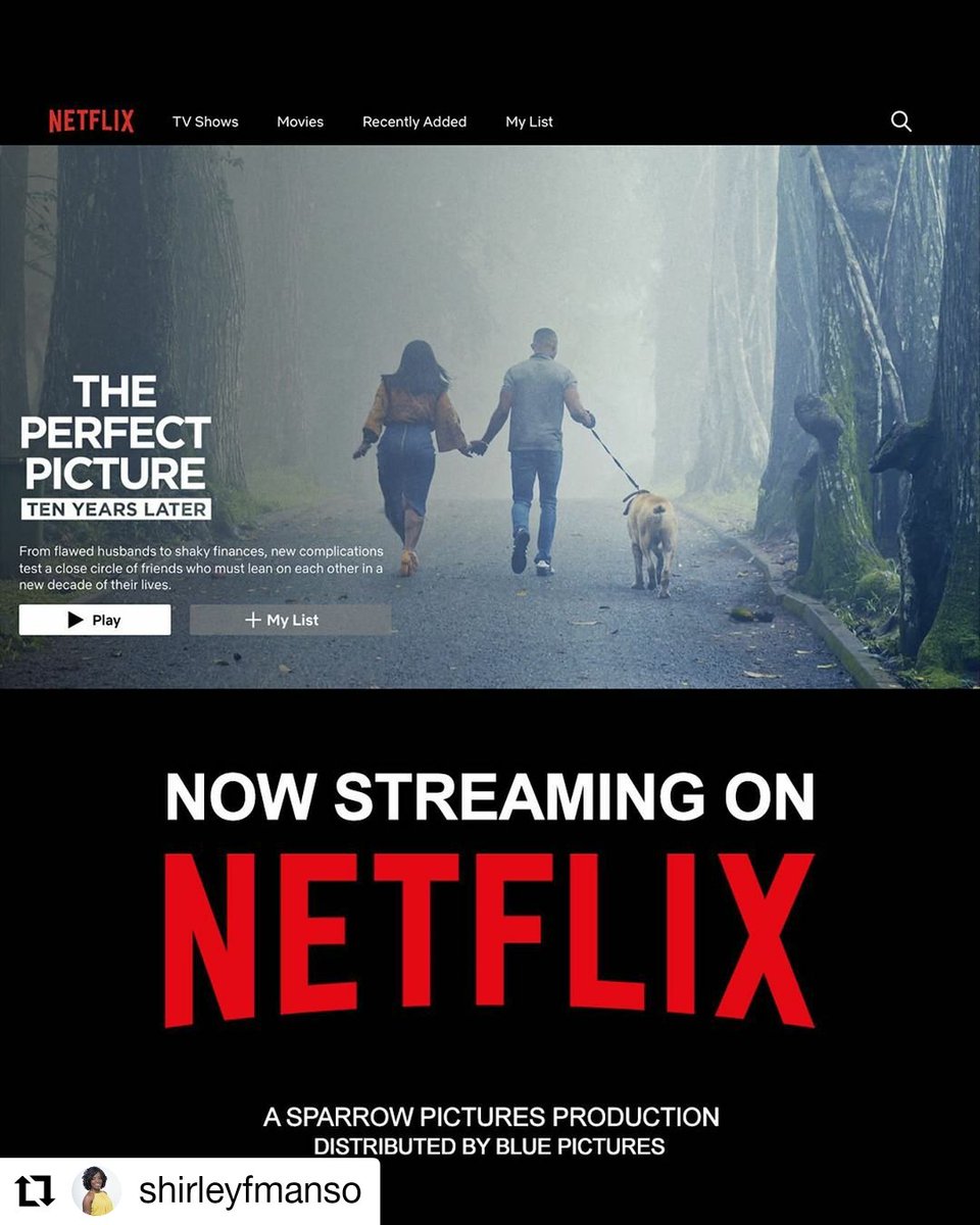 TandohAdote's tweet photo. #ThePerfectPictureOnNetflix 
Whose watching?? https://t.co/wMOaAV1gF2