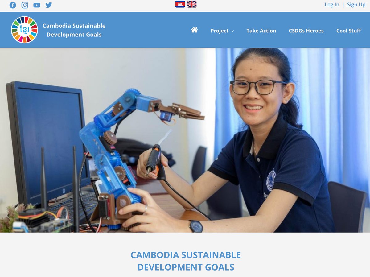 UNDPCambodia's tweet photo. #COVID19 presents both enormous challenges &amp; tremendous opportunities for reaching the #2030Agenda &amp; the #SDGs. We're launching this Cambodia's SDGs (#CSDGs) platform https://t.co/jqFU9AMO4Y w/ the Ministry of Planning to help build a sustainable future for everyone. Stay tuned. https://t.co/Gpm2lJ5Ip5