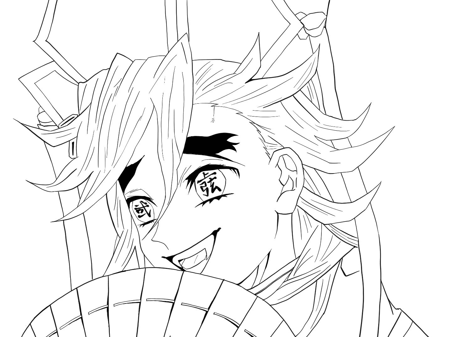 Wako ワコミックスch ガジェット系ブロガー 鬼滅の刃 童磨の塗り絵を追加しました よかったら使ってください その他の塗り絵もこちらでダウンロードできます T Co Tysk2q9xgv 童磨 童磨塗り絵 うちで過ごそう 塗り絵 鬼滅 の刃塗り絵