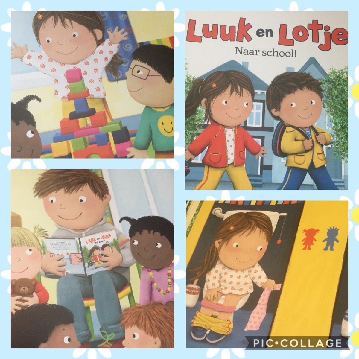 Wat een fijne schooldag heb ik gehad met Luuk en Lotje - naar school! Een nieuw prentenboek van @RuthWielockx #school #kleuters
