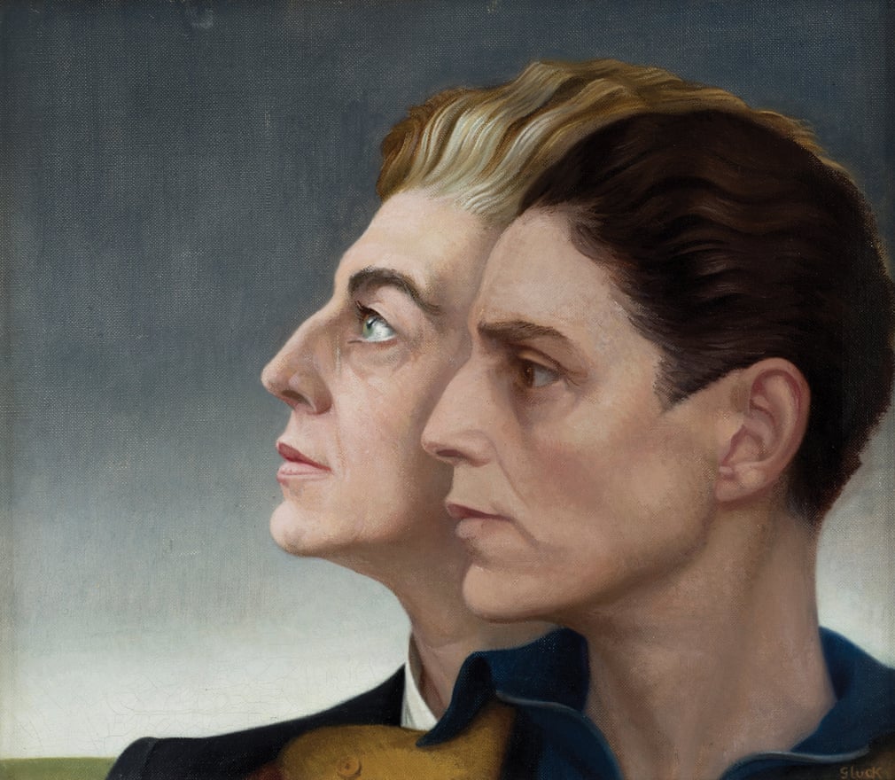 here are some of gluck's paintings : first painting represents gluck and her lover, nesta obermer; considered as an iconic lesbian statement