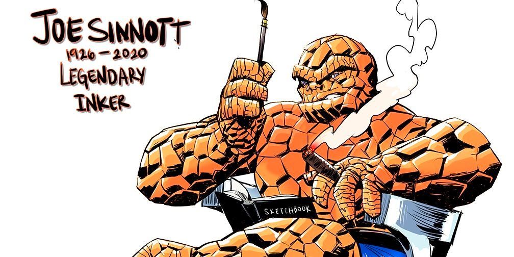 CBR's tweet photo. The Line it is Drawn: Joe Sinnott Tribute https://t.co/hVs7SfoYpt https://t.co/rqjc2oYCeu