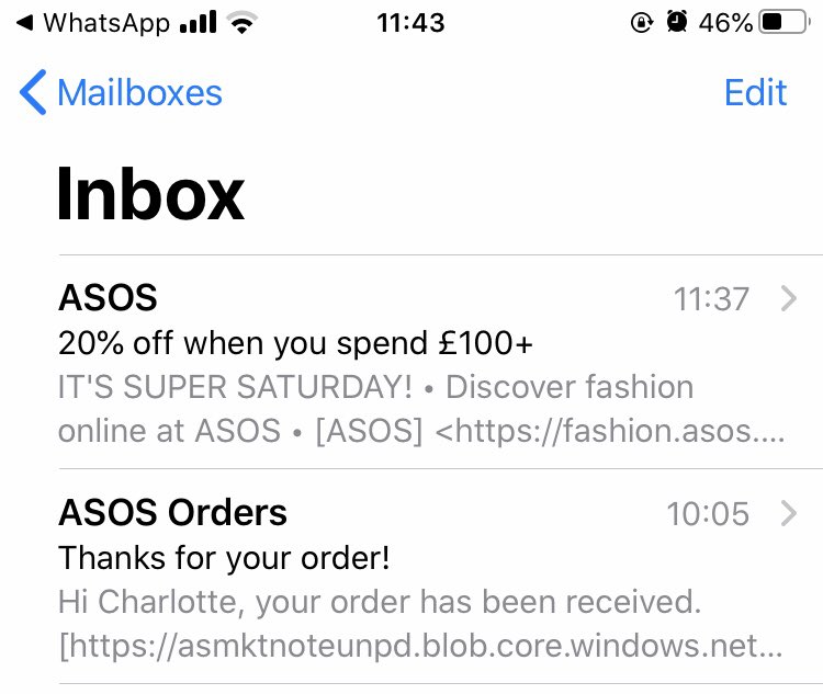 TaylorNumber4's tweet photo. I swear ASOS do this to me on purpose to piss me off https://t.co/N5yc6Fqzgd