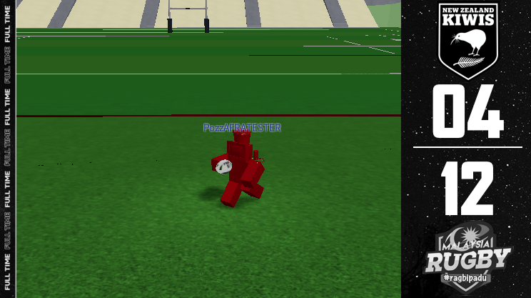 NRLRoblox's tweet image. What a devastating upset by Malaysia to end day 1 of the NRL RLWC 2020!