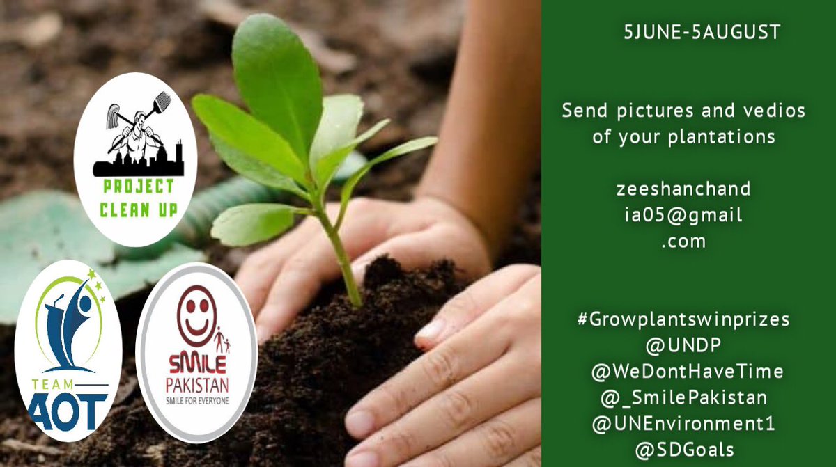CleanUpPK's tweet photo. We need trees now more than ever! If you’re looking for a powerful and affordable way to make a positive difference to the environment, go out and plant a tree today. 
#Growplantswinprizes https://t.co/hSTM9rz3w6