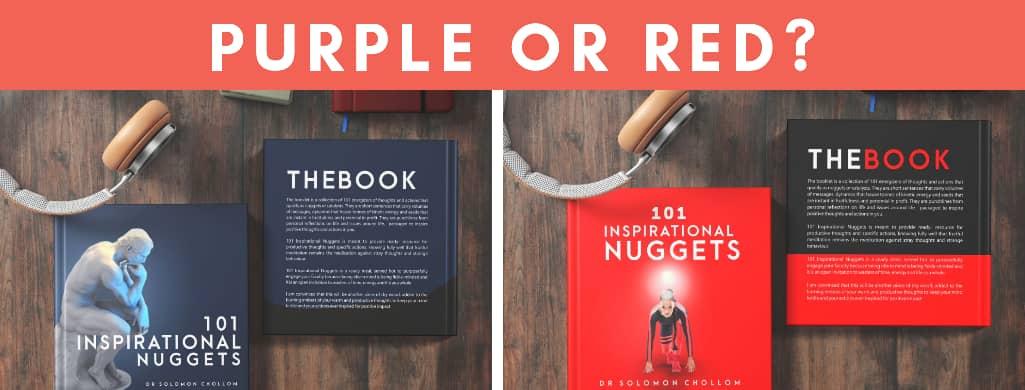 ChollomChollom's tweet photo. Help me pick a cover for this book pls. Purple or Red?? 
@G50For @silasdung @AMLSNNational @plateau_state @Nursingworld_Ng @psnnational1927 @MedLabNigeria @YmlsfNigeria @MedicalworldNig https://t.co/f58DSxszjh
