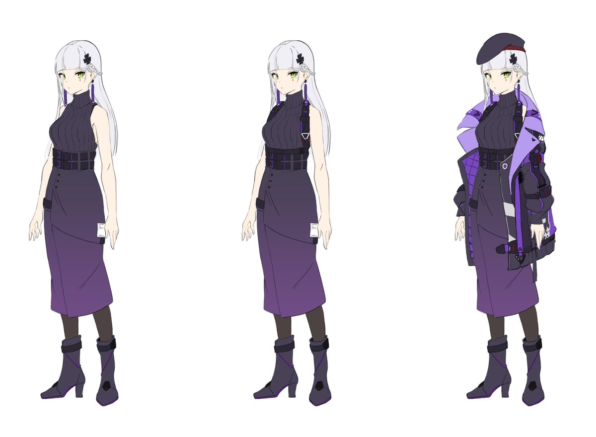 HK416(少女前線|ドルフロ) 「既刊Vol.6表紙の416服設定です

自分の好みで設計した自己流のもんだけど、」|染羽🍖のイラスト