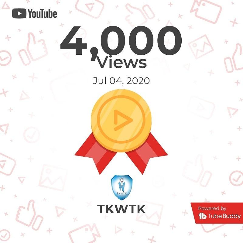 tkwtk1's tweet photo. Thanku for your support guys. Hurrah ๐ฅ๐ฅ๐ฅ We have completed 4000 Views milestone on Our YouTube channel TKWTK. Thanks ๐ฅ๐
#Tkwtk #mybrand #branding https://t.co/XA8cp6v1Zg